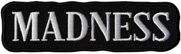 Madness - Text Logo - patch officiële merchandise, Ophalen of Verzenden, Nieuw, Kleding