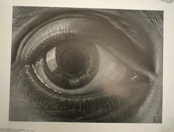 M.C Escher - Baarn Holland - Oog - Jaren 2000
