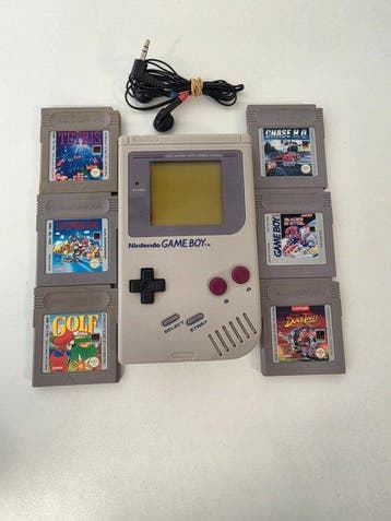 Nintendo - Gameboy Classic - Game Boy Classic Reshell & 6, Nieuw