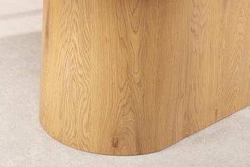Ovale eettafel UNIQUE 200 cm wit natuurlijk keramiek eiken, Huis en Inrichting, Tafels | Eettafels, Ophalen of Verzenden, Nieuw