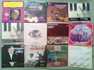 Sergei Rachmaninoff - 12 x albums - Diverse titels - LP, Nieuw in verpakking