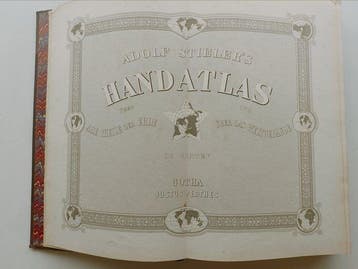 Monde - wereld; Adolf Stieler’s HandAtlas - Adolf Stieler’s, Nieuw