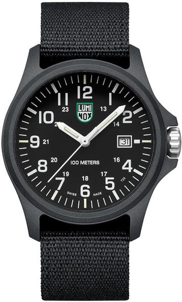 Luminox X2.2401.NB Patagonia Carbonox horloge 43 mm, Overige merken, Overige materialen, Verzenden, Polshorloge