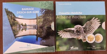 Luxemburg. 2 1/2 Euro / 5 Euro 2024 Barrage