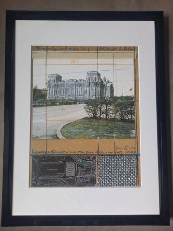Christo (1935-2020) - Wrapped Reichstag (Project for Berlin)