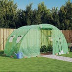 vidaXL Tuinkas met stalen frame 8 m² 4x2x2 m, Tuin en Terras, Kassen, Verzenden, Nieuw