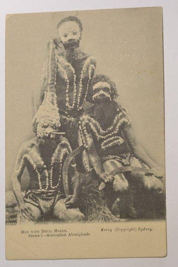 Australië - Etnologie (Etnische / Etnografische postkaarten), Gelopen