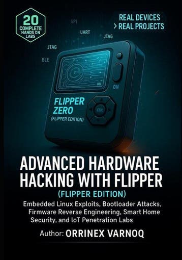 9798272382870 Advanced Hardware Hacking with Flipper Zero, Verzenden, Zo goed als nieuw, Orrinex Varnoq