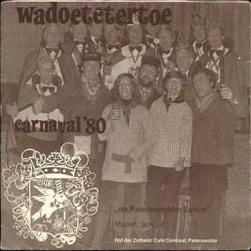 vinyl single 7 inch - De Patersweelderzotten - Wedoeteter..., Verzenden, Zo goed als nieuw, 7 inch, Nederlandstalig