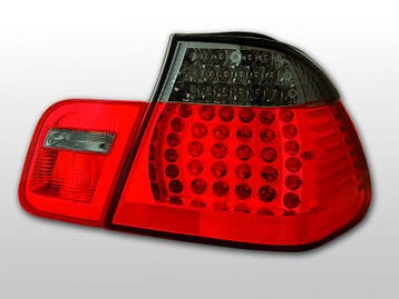 Achterlichten geschikt voor BMW E46 4D 02- LED rood/smoke, Auto-onderdelen, Verlichting, Verzenden, Nieuw, BMW