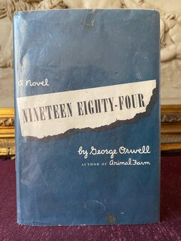 George Orwell - Nineteen Eighty-Four - 1949, Antiek en Kunst