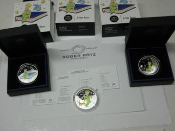 30 Euro Frankreich 3 x 10 Euro 2021 Kleiner Prinz zilver..., Verzenden