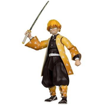 Demon Slayer: Kimetsu no Yaiba Action Figure Zenitsu Agatsum, Verzamelen, Ophalen of Verzenden, Nieuw