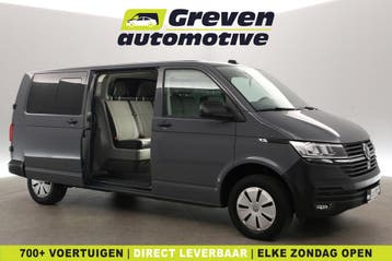 Volkswagen Transporter 2.0 TDI L2H1 | DC | 6 Zits | Airco |, Euro 6, Volkswagen, Nieuw, Zilver of Grijs