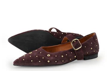 Manfield Loafers in maat 41 Bruin, Bruin, Verzenden, Overige typen, Zo goed als nieuw