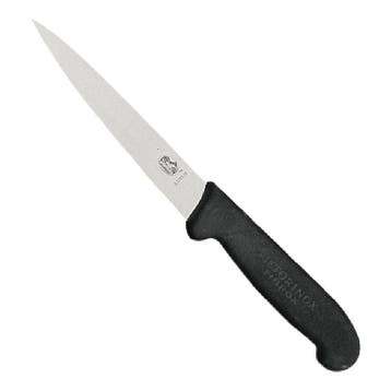 Fileermes zwart flexibel | 15 cm, Verzenden