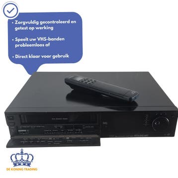 Blaupunkt RTV-810 HiFi | Videorecorder | VHS Speler | Video, Verzenden, Gebruikt, VHS-speler of -recorder