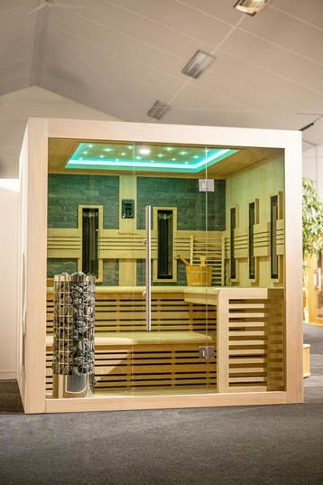 Infrarood Sauna PAASSHOW met MEGA aanbiedingen - SuperSauna, Ophalen of Verzenden, Nieuw, Infrarood, Complete sauna