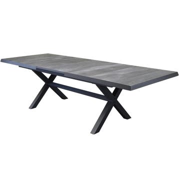 San Diego uitschuifbare dining tuintafel 204-264x100xH74 cm, Tuin en Terras, Tuintafels, Ophalen of Verzenden, Nieuw