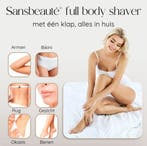 2dekans | Sansbeauté® 2-in-1 Ladyshave – Elektrisch – Voor, Sansbeauté, Ophalen of Verzenden, Zo goed als nieuw