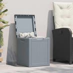 vidaXL Tuinbox 90 L PP houtlook grijs, Tuin en Terras, Overige Tuin en Terras, Verzenden, Nieuw