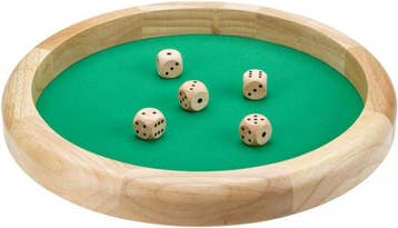 Dobbelsteenbak extra groot | Philos - Spelonderdelen, Hobby en Vrije tijd, Gezelschapsspellen | Bordspellen, Verzenden, Nieuw