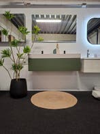 Detremmerie No Limit Deluxe Mosgroen, Nieuw, Wasbak of Wastafel