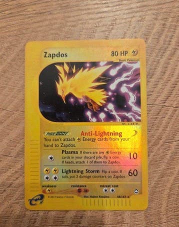 Pokémon - 1 Card - Zapdos 26/144 Holo - Various sets, Nieuw