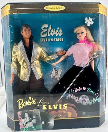 Mattel - Barbiepop - Barbie Loves Elvis – Giftset –