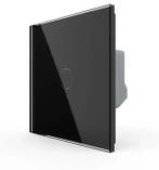 Livolo Touch Dimmer Wisselschakelaar | Zwart | Glaspaneel |, Ophalen of Verzenden, Nieuw, Schakelaar