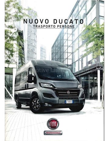2014 FIAT DUCATO BROCHURE ITALIAANS, Boeken, Nieuw, Author