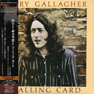 cd digi - Rory Gallagher (with obi) - Calling Card, Cd's en Dvd's, Verzenden, Zo goed als nieuw