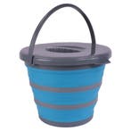 ViaMondo Emmer met Deksel Opvouwbaar 10L, Ophalen of Verzenden, Nieuw