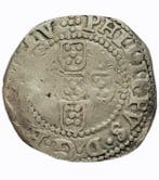 Portugal. D. Filipe II (1598-1621). Meio Tostão (50 Reais)