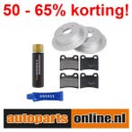 Remschijven + Remblokken Ford Escort achterzijde, Verzenden, Nieuw, Ford