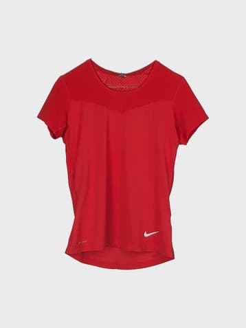 MT Sport T-shirt Dames maat S Rood Vintage, Ophalen of Verzenden, Zo goed als nieuw, Maat 36 (S), MT