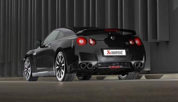 Nissan GT-R R35 Akrapovic Slip-on Line titanium, Verzenden