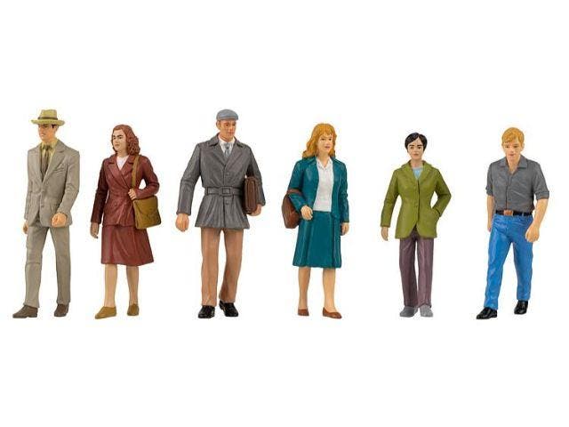 POLA 331509 6 Fußgänger (Figuren, Scenery, grootspoor), Hobby en Vrije tijd, Modelbouw | Figuren en Diorama's, Nieuw, Ophalen of Verzenden