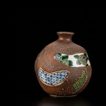 Kyushi Kiln () - Yoshihiro Yamaguchi - Eenbloemige vaas