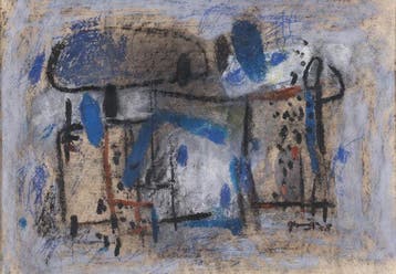 Jaap Nanninga (1904-1962) - Dubbelzijdig abstract