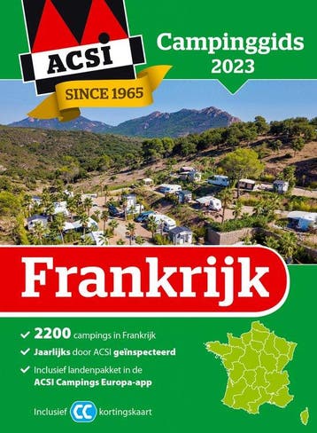 ACSI Campinggids Frankrijk 2023 / ACSI Campinggids ACSI, Verzenden, Zo goed als nieuw, ACSI