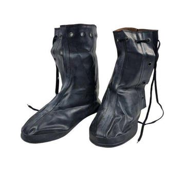 VDP NBC rubberen overschoenen, Versie 1, zwart, Verzamelen, Ophalen of Verzenden, Landmacht, Nederland, Kleding of Schoenen