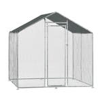 Kippenren Wels buitenren 2x2x2 m donkergroen pro.tec, Dieren en Toebehoren, Verzenden, Nieuw