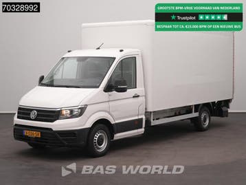 Volkswagen Crafter 140pk XL 205cm Laadklep Automaat Zijdeur, Automaat, Stof, Gebruikt, Euro 6