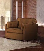 Fauteuil Dordrecht - fauteuils - Cognac, Nieuw, Stof