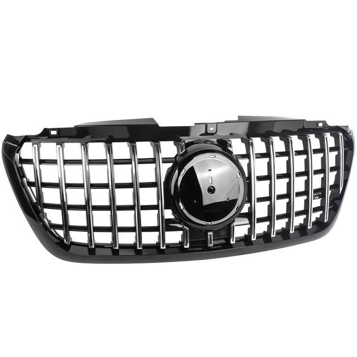 Grill Mercedes Sprinter W907 W910 18- Zwart/Chroom AMG Look, Auto-onderdelen, Overige Auto-onderdelen, Ophalen of Verzenden