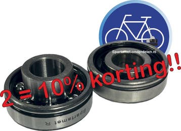 Set krukaslager (2st) -10%, Fietsen en Brommers, Brommeronderdelen | Algemeen, Verzenden, Nieuw
