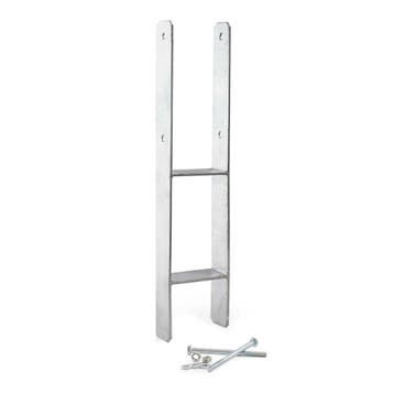 H-anker paaldrager | houder 71/81/91 x 600 mm | verzinkt, Verzenden, Nieuw, IJzer, Overige typen