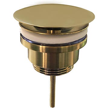 Wiesbaden Caral Open Afvoerplug - 5/4inch - Geborsteld, Doe-het-zelf en Verbouw, Ophalen of Verzenden, Nieuw