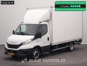 Iveco Daily 35C16 3.0L Laadklep NEW MODEL Dubbellucht 160PK, Stof, Gebruikt, Euro 6, Iveco